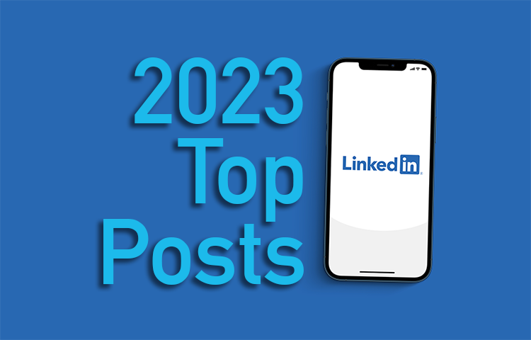 Our top LinkedIn posts of 2023