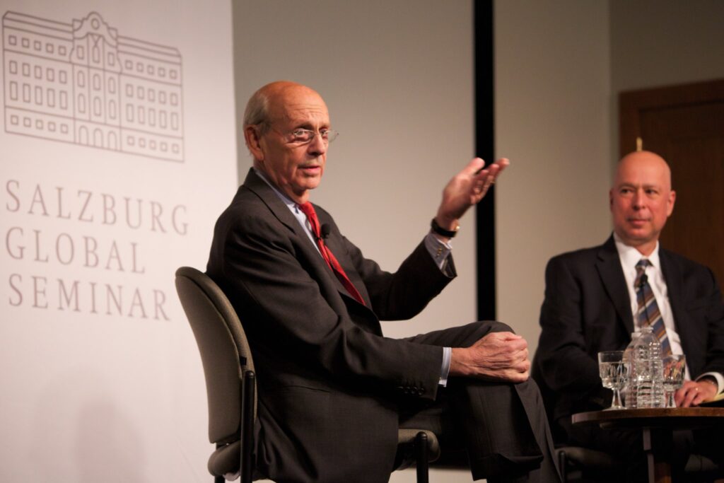 Purposes and consequences: A conversation with Justice Stephen Breyer